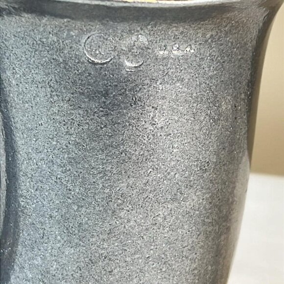 Vintage Wilton Armetale  "JPG" Horn Mug Tankard Pub Renaissance Props Gift - Picture 5 of 8